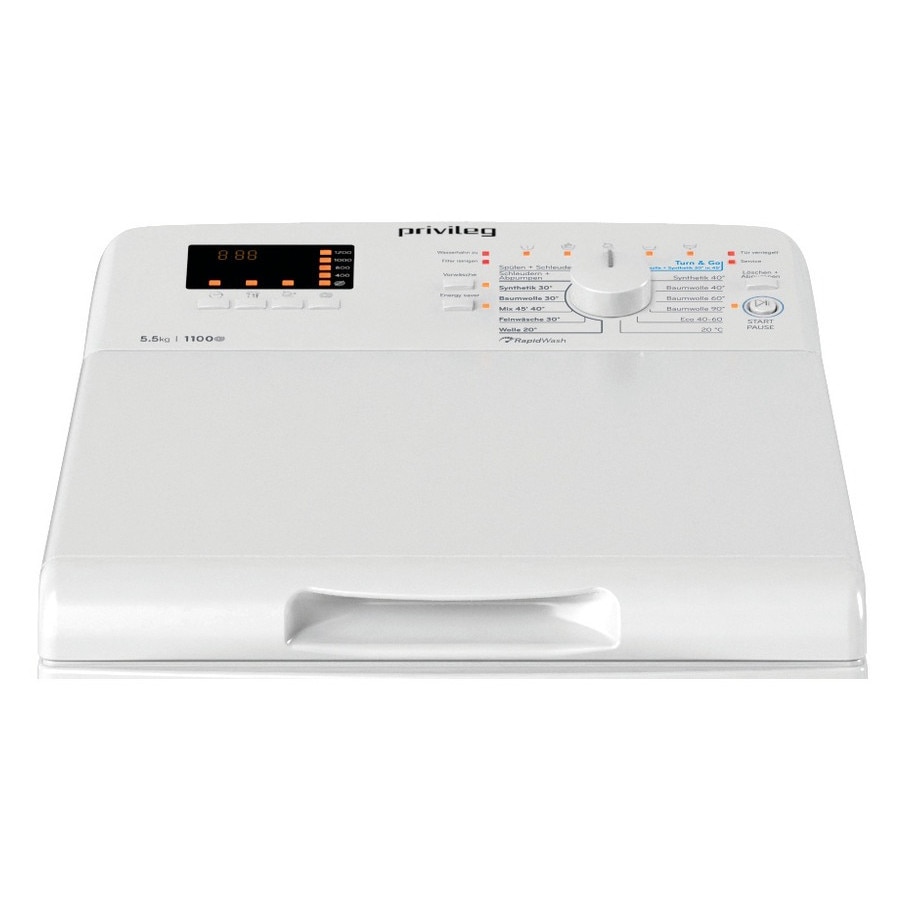 Masina de spalat rufe verticala Bauknecht PWTLC55DE, 5.5 kg, 1100 rpm