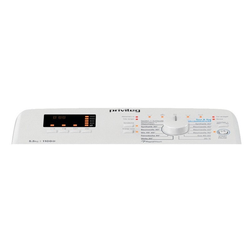 Masina de spalat rufe verticala Bauknecht PWTLC55DE, 5.5 kg, 1100 rpm