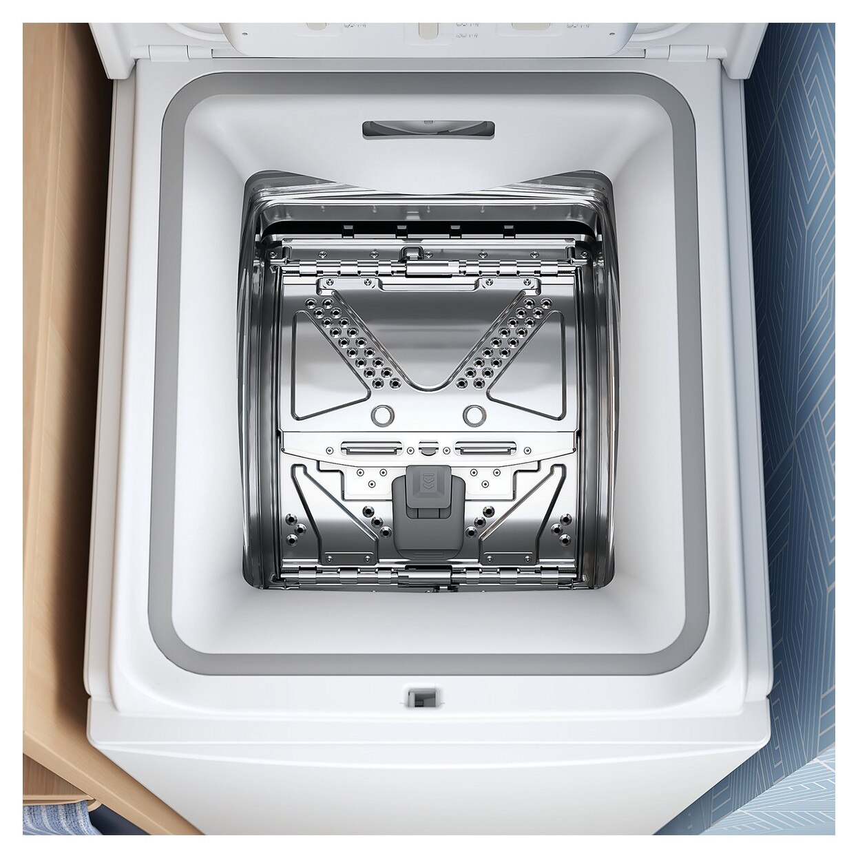 Masina de spalat rufe verticala Bauknecht PWTLC55DE, 5.5 kg, 1100 rpm