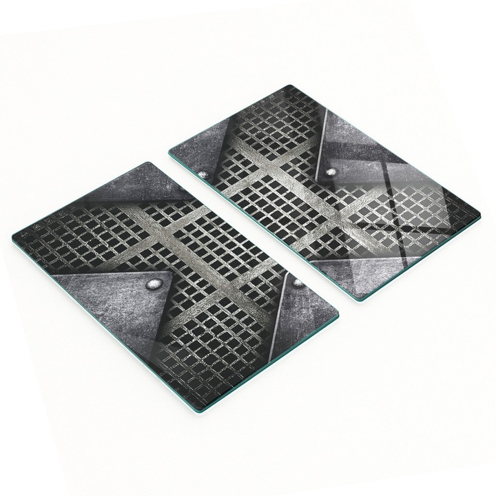 Set 2 tocatoare de bucatarie Tulup, sticla, 30x52cm