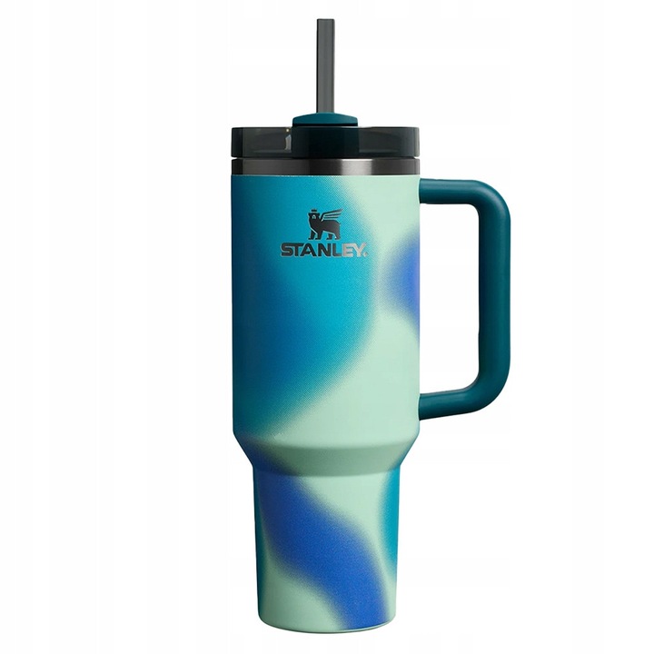 Termosuri Stanley Quencher H2.0 FlowState, 1.18L, inox reciclat, protectie impotriva stropirii, 7.5x26.5cm