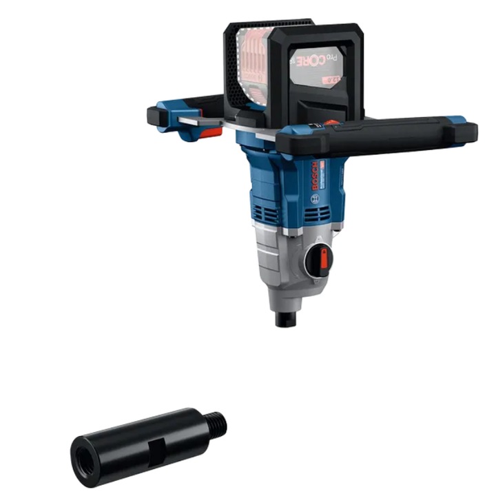 Mixer pe acumulator Bosch Professional GRW 18V-160, 06011C3000, 18V, KICKBACK control, prindere M14, viteza variabila, motor fara perii/brushless, fara acumulator/incarcator, cutie carton