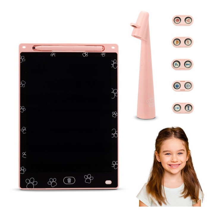 Tableta Paw Patrol 10" SKY cu proiector, Roz