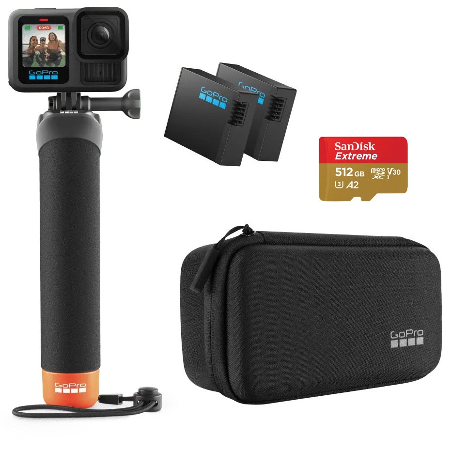 Camera Video Sport FullHD GoPro HERO3 Black Edition - eMAG.ro