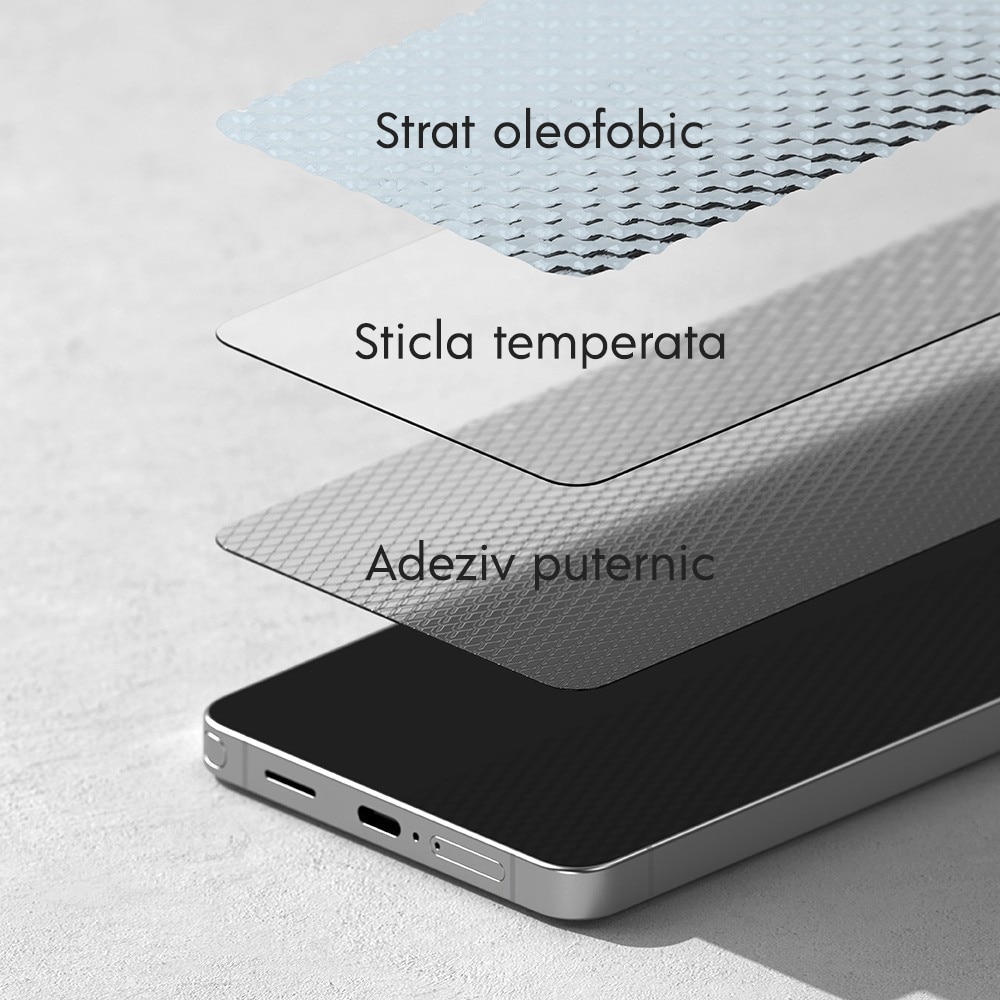 Pachet 2 buc Folie Sticla pentru Samsung Galaxy S26 Ultra Ringke Easy Slide, Kit de instalare usoara si rapida cu dispozitiv de potrivire automata, Protectie Profesionala, Ultra Rezistenta, Transparenta