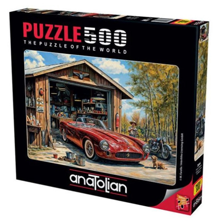 Puzzle, Anatolian, Klasszikusok Kedvelőinek, 500 darab