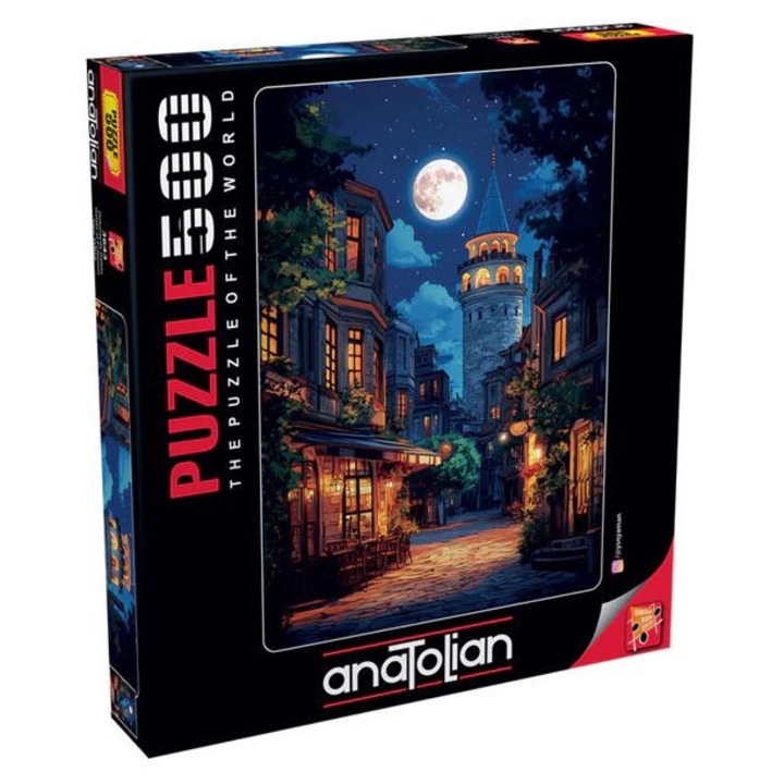 Puzzle, Anatolian, Galata teliholdkor, 500 darab
