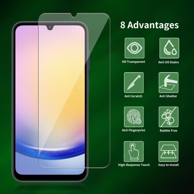 Folie sticla MatTech, compatibila cu Honor X5c Plus, Case Friendly, Grosime de 0.33mm, Duritate 9H, Anti-Fingerprint, Margini Rotunjite, Transparent