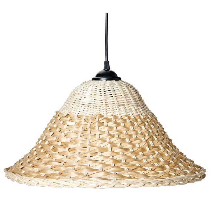 Lustra Guamani Lemn de bambus Natural