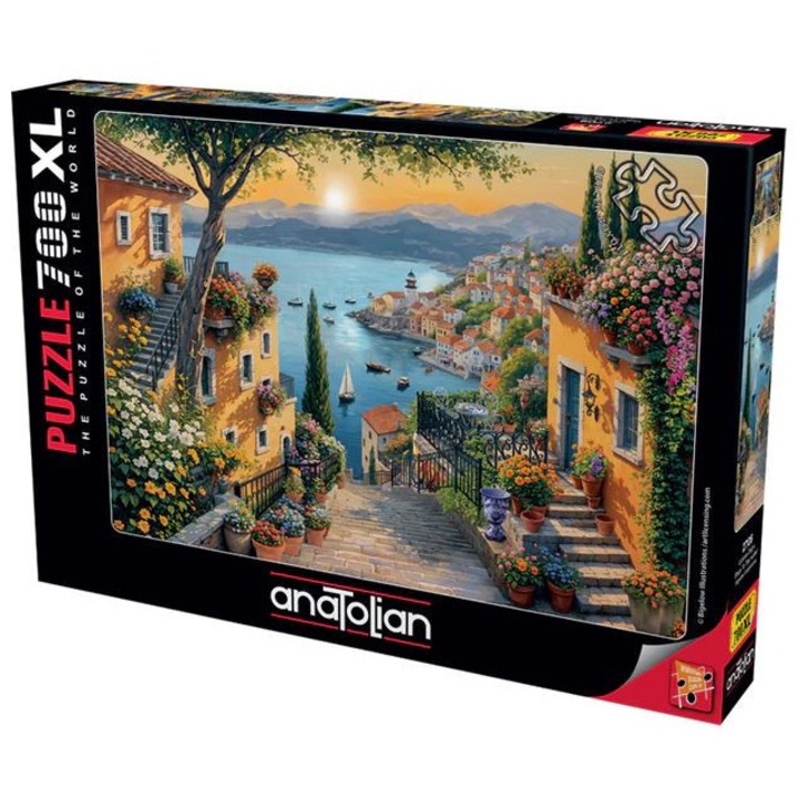 Puzzle, Anatolian, Lépcsők a kikötőbe, 700 darab