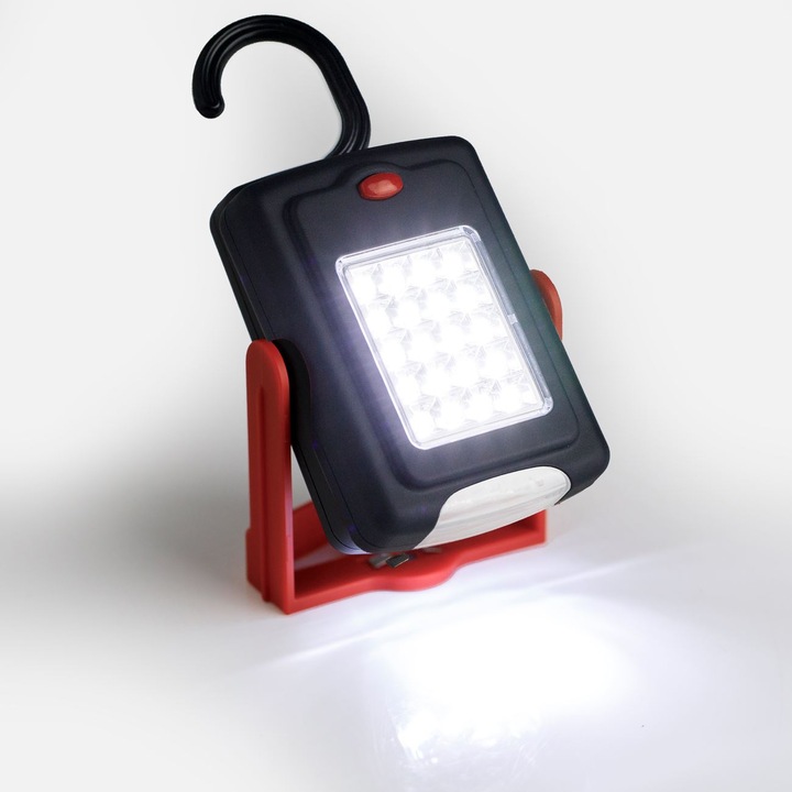LED фенер с кука и магнит 6, 5x2x8, 5см