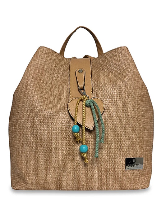 Rucsac fashion dama Hunter, model Diana, mpez, 1 compartiment exterior, 1 compartiment interior