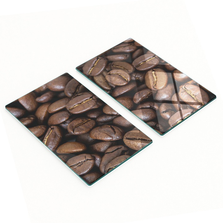 Tocatoare de bucatarie Tulup, set 2 bucati, sticla, 2x30x52cm, antiderapante, rezistente la temperaturi ridicate