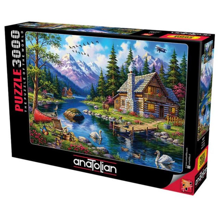 Puzzle, Anatolian, Riverside, 3000 darabos