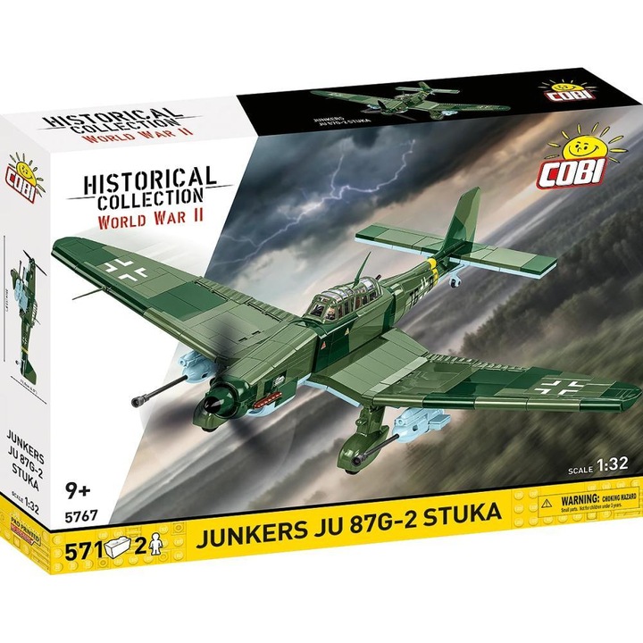 Set de Construit Junkers Ju-87G-2 Stuka, 571 piese