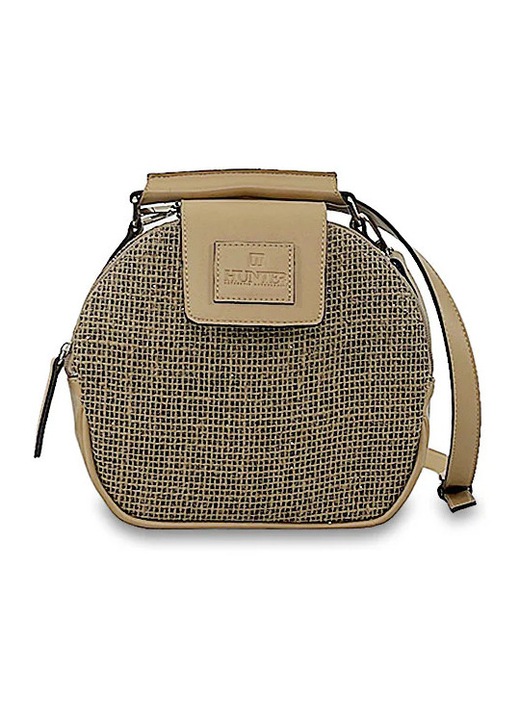 Geanta dama Hunter, model Stardust, neagra, cu capac magnetic, dimensiuni 1x1x1cm