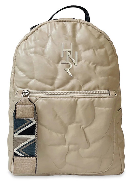 Rucsac fashion dama Hunter, model Triangle, negru, 1 compartiment, dimensiuni 30x45cm