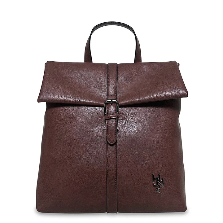 Rucsac fashion dama Hunter Oriana, multicolor, 1 compartiment interior, 1 compartiment exterior, dimensiuni 30x45cm