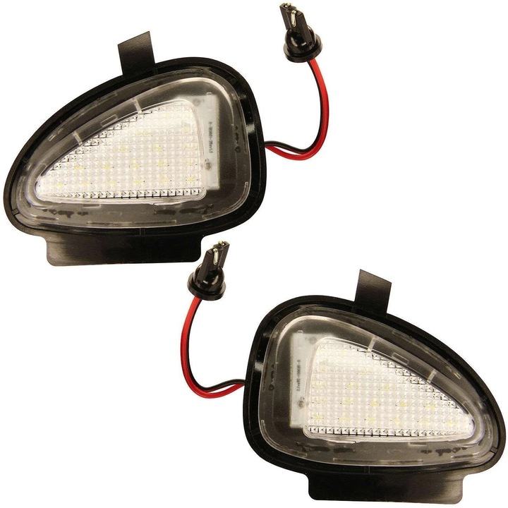 Комплект от 2 LED лампи под огледалото (Puddle Lights) за VW Golf 6 Седан/Комби, Touran 1T3 от 2010-2015