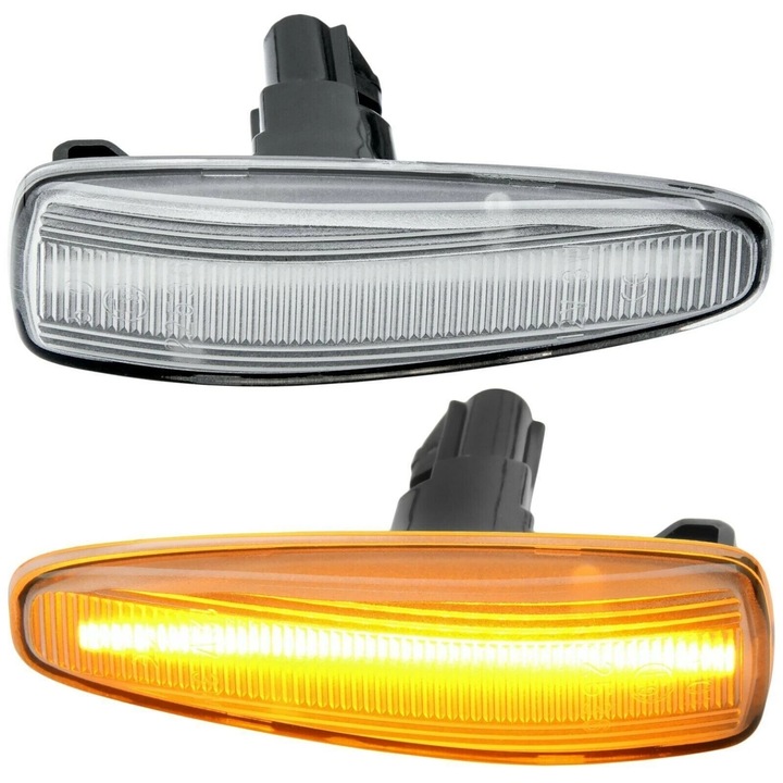Комплект от 2 LED странични мигачи за Mitsubishi Outlander II, 2, III, 3, Lancer VIII. 8