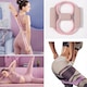 Pilates és Edzőkészlet, Pilates Henger Fogantyúkkal, Edzőlabda, Sporttáska Zsinórral, Ellenállási Szalag, Többszínű