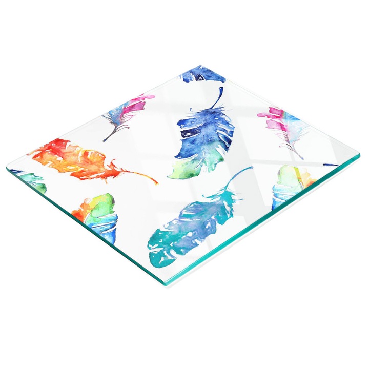 Tocator de bucatarie, Tulup, deschidere antiderapanta, rezistent la temperaturi ridicate, 60x52cm