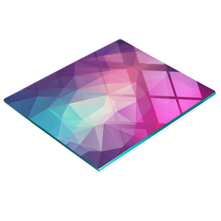 Tulup dekorációs tábla, üvegből készült, 60x52cm, csúszásmentes, magas hőmérsékletnek ellenálló