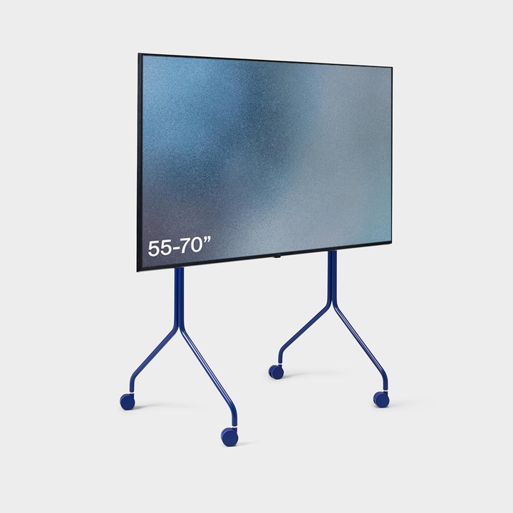 Mobil TV Állvány Kerekekkel, 44-70 Hüvelyk, Ultra Marine Kék