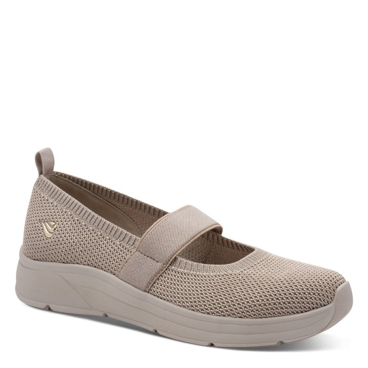 Jana Jana női pántos bézs textil sportos-casual cipő 22183-46-324 07766