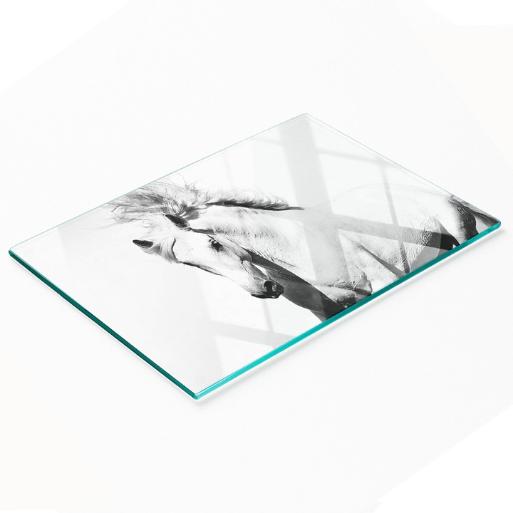 Dekoratív tábla, Tulup, üveg konyhai tábla, 80x52cm, csúszásmentes, magas hőmérsékletnek ellenálló