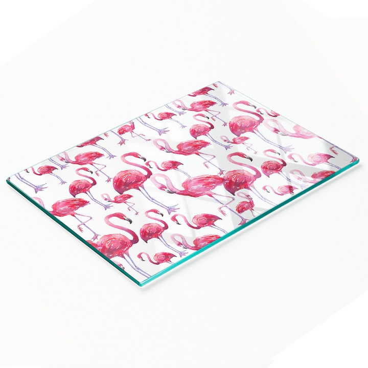 Tulup konyhai vágódeszka, dekoratív nyílás, 80x52cm, csúszásmentes, magas hőmérsékletnek ellenálló
