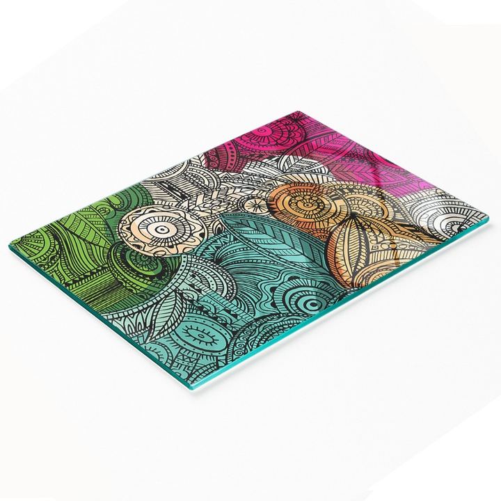 Dekoratív tábla, Tulup, üveg, 80x52cm, csúszásgátló, magas hőmérsékletnek ellenálló