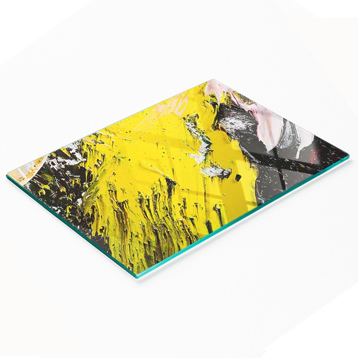 Dekoratív tábla, Tulup, üveglap, 80x52cm, csúszásmentes, magas hőmérsékletnek ellenálló