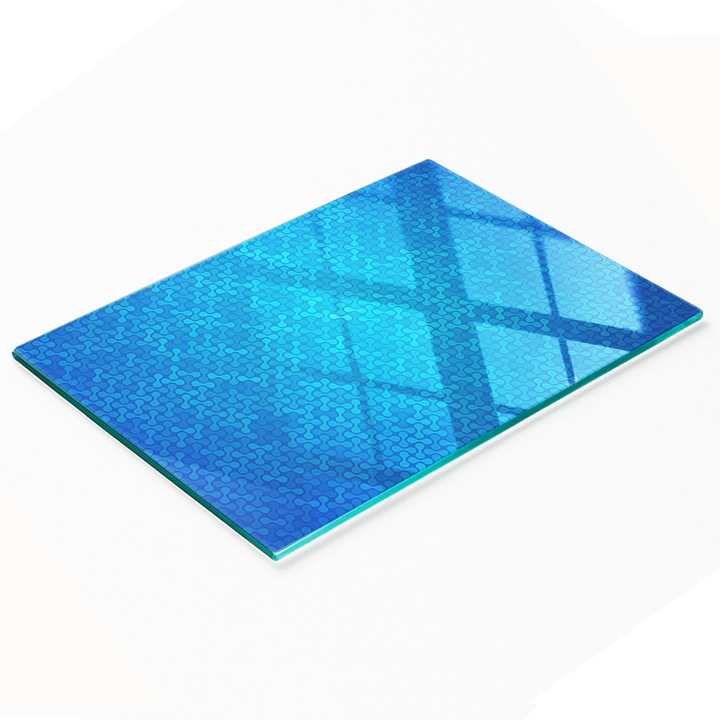 Tulup dekorációs konyhai tábla, biztonsági üveg, 80x52cm, csúszásgátló, magas hőmérsékletnek ellenálló