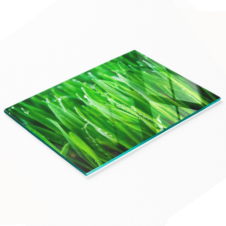 Tulup dekoratív konyhai tábla, edzett üveg, 80x52cm, csúszásmentes, magas hőmérsékletnek ellenálló