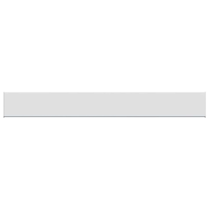 Prag de fereastra vidaXL, Alb 80 x 15 x 4, 5 cm PVC