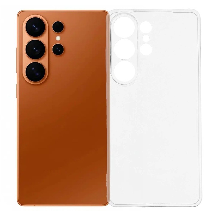 Силиконов кейс за Samsung Galaxy S26 Ultra 5G, Прозрачен