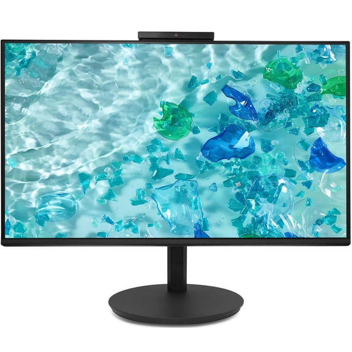 Монитор Acer Vero CB242Y D6bmiprcx, 23.8", LED, IPS, 1920x1080, VGA, 1 x HDMI 1.4, 1 x DisplayPort 1.2, 1 x Audio Out, 1 x Audio In, 1 x USB Type-B Upstream, Вградени високоговорители 2 x 5W