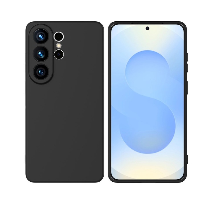 Силиконов кейс за Samsung Galaxy S26 Ultra 5G, Черен