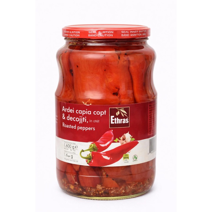 Ardei Capia Decojiti, Ethras, 1.6 Kg