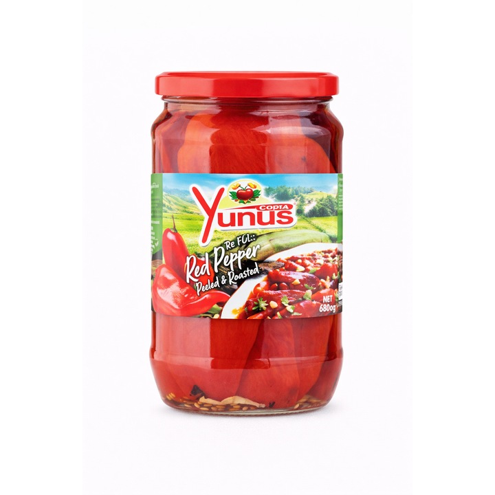 Ardei Capia Copt, Yunus, 680 g