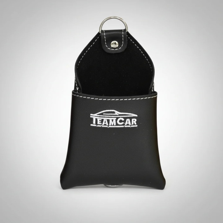 TeamCar többfunkciós autós rendszerező bőr – szellőzőrács tárolózseb