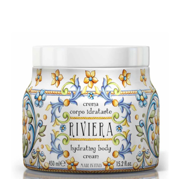 Rudy Profumi testápoló krém, RIVIERA, 450 ml, jázmin és vanília