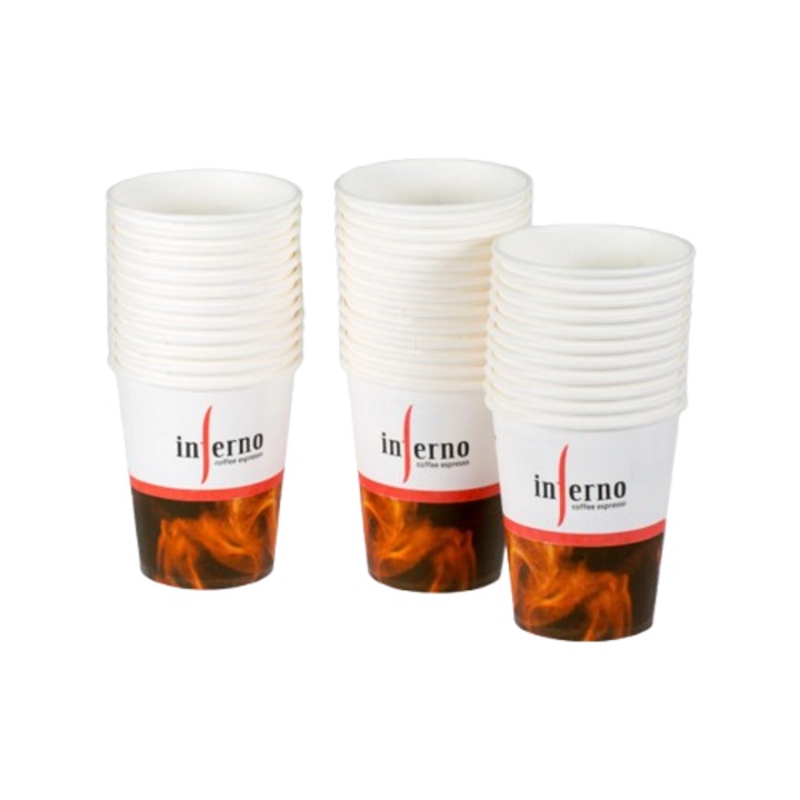 Картонени чаши, 100 бр