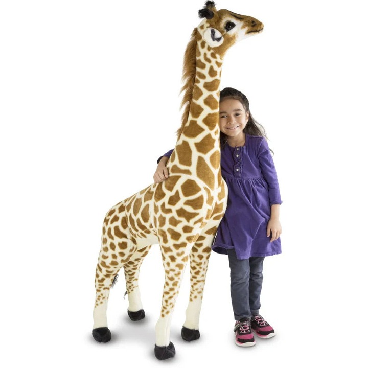 Jucarie plus Girafă, figurină moale 180 cm