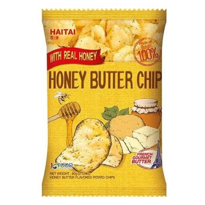 Чипс с мед и масло 60 гр. HAITAI