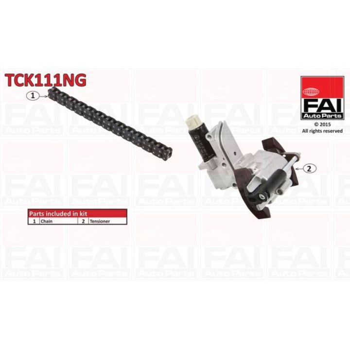 Комплект ангренажна верига FAI AutoParts TCK111NG