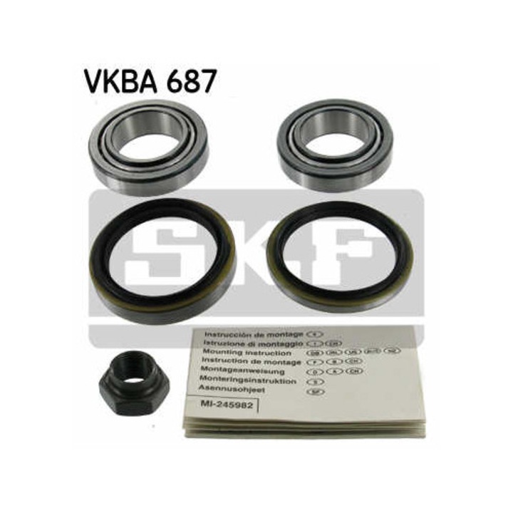 SKF VKBA 687 kerékcsapágy készlet