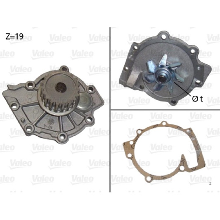 VALEO 506854 vízpumpa