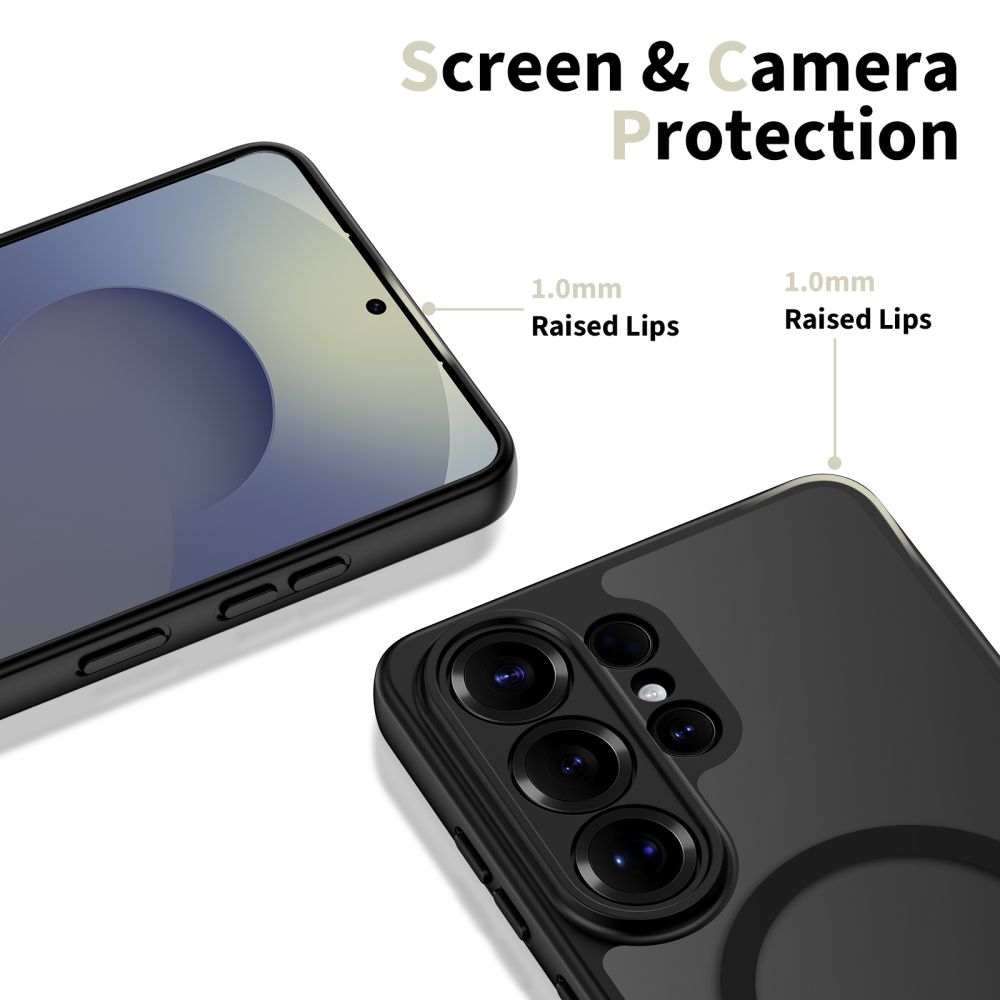 Carcasa Tech-Protect BasicMag cu MagSafe compatibila cu Samsung Galaxy S26 Ultra, Negru